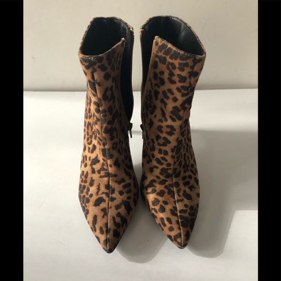 SHEIN Shoes - BNWOT-Shein Leopard print booties- size 8
